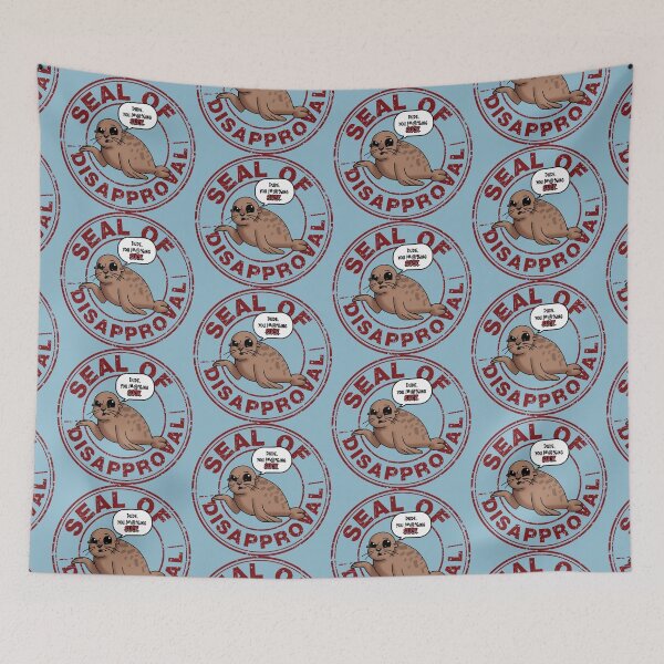 Item preview, Seal of Disapproval designed and sold by JinxWhaleDesign.