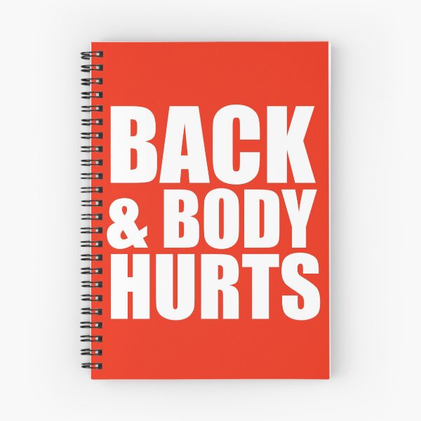Item preview, Copy of back and body hurts designed and sold by medbouk1.