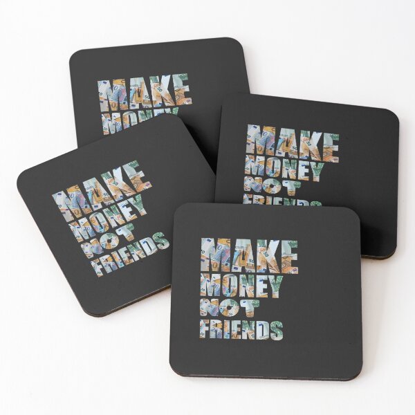 Item preview, make money not friend Unisex, funny gift designed and sold by happy gift art.