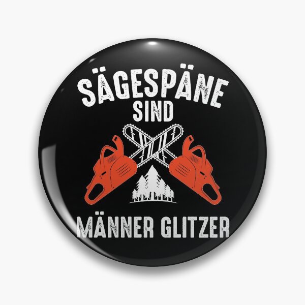Item preview, Lumberjack saying sawdust are men glitter chainsaw designed and sold by Lenny Stahl.