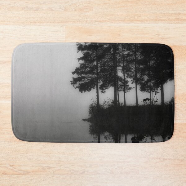 Item preview, Mystical Black and white landscape designed and sold by Digibee.