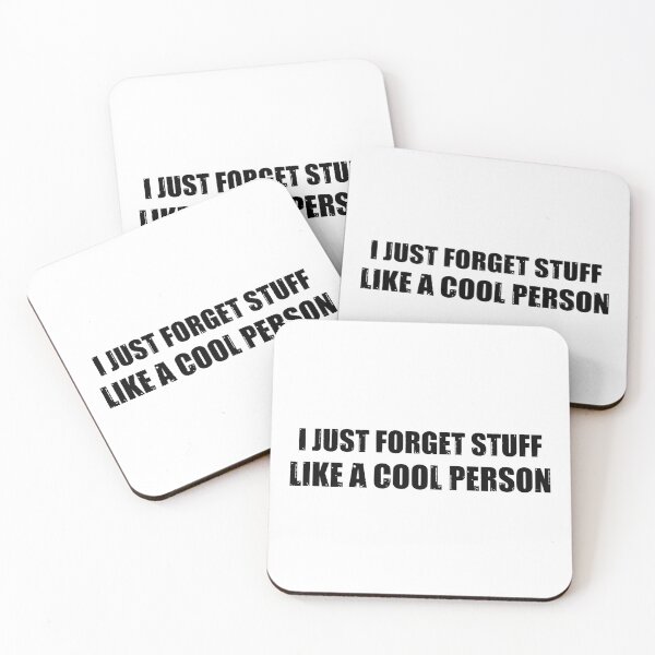 Item preview, I just forget stuff, like a cool person designed and sold by stuff-n-stuff.