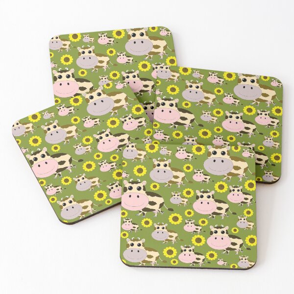 Item preview, Sun flower cow  designed and sold by PurrfectCorner.