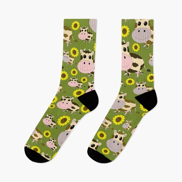 Item preview, Sun flower cow  designed and sold by PurrfectCorner.