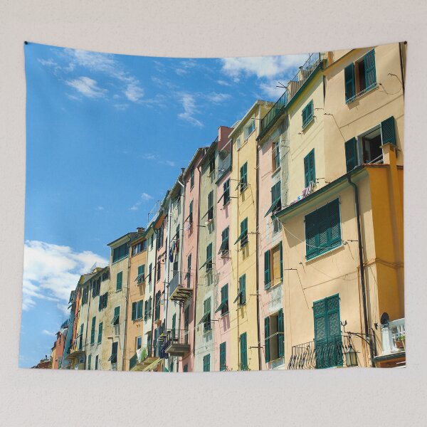 Item preview,  The colored houses in Italy designed and sold by Between Clouds.