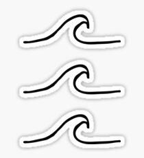 Wave Sticker