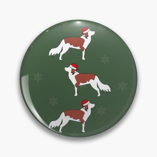 Item preview, Triple Christmas Kooiker Dogs Green designed and sold by Tillowin.