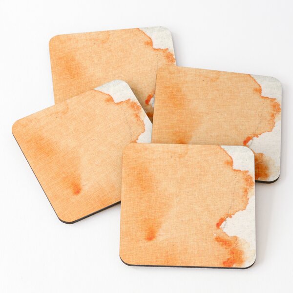 Item preview, Orange watercolor edge designed and sold by Crystal Odenkirk.