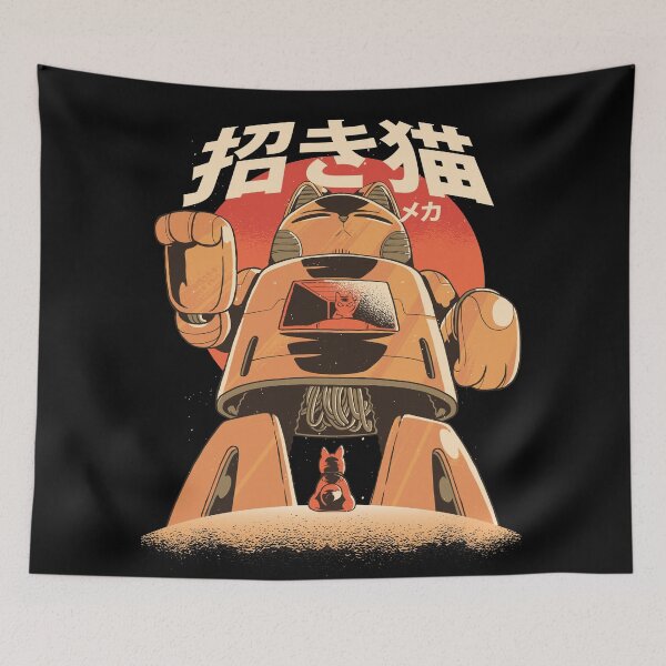 Item preview, Cat Mech Anime Style designed and sold by infleims.