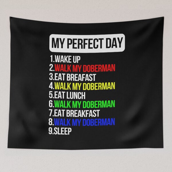 Item preview, doberman funny quote cartoon doberman designed and sold by OneTimeEngineer.