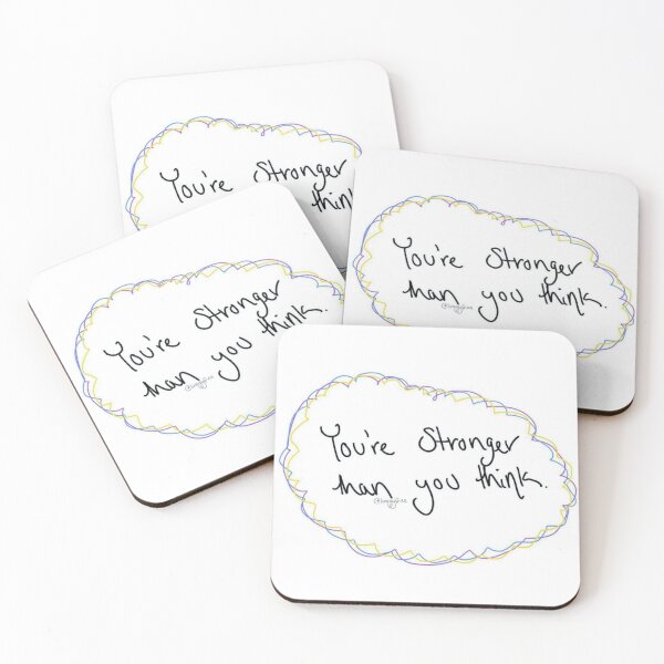 Item preview, You're Stronger Than You Think! designed and sold by livinglyfree.