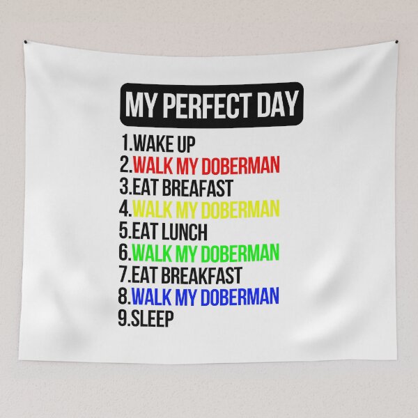 Item preview, doberman funny quote cartoon doberman designed and sold by OneTimeEngineer.