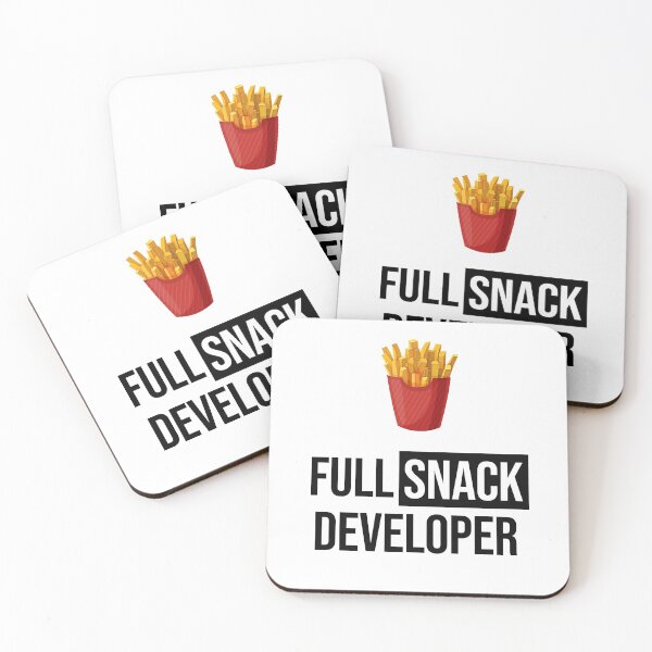 Item preview, Full Stack Developer - Full Snack Developer designed and sold by sweetlord.