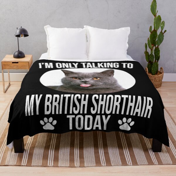 Item preview, funny british shorthair cat gift i m only talking to my british shorthair today designed and sold by alaechamlal.
