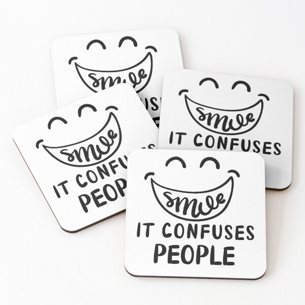 Item preview, Smile it confuses people designed and sold by VESTITCH.