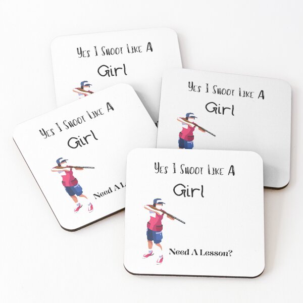 Item preview, Yes I Shoot Like A Girl Need A Lesson? designed and sold by piskwi.