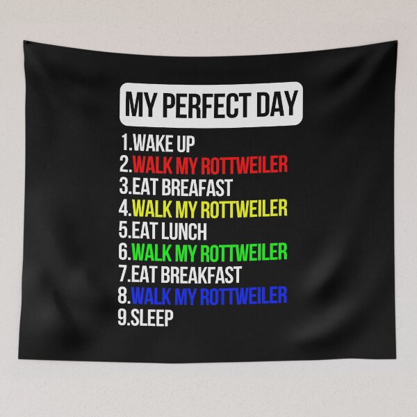 Item preview, rottweiler funny quote cartoon rottweiler designed and sold by OneTimeEngineer.