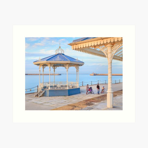 The East Pier Bandstand Art Print