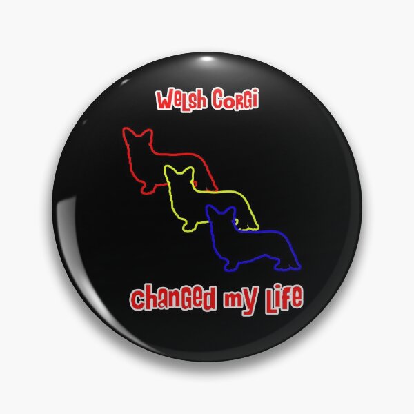 Item preview, Welsh Corgi Changed my Life - Dog Art dogs Silhouette - pet designed and sold by Coolstuff4you71.
