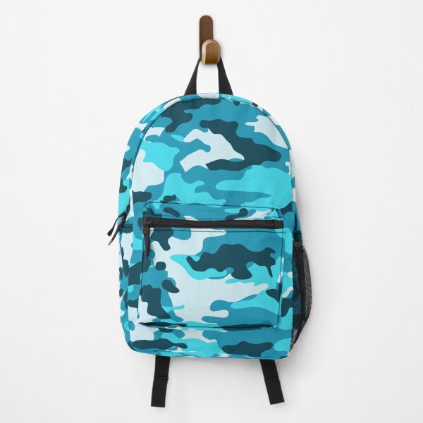Item preview, Blue military camouflage pattern designed and sold by IoanaHraball.