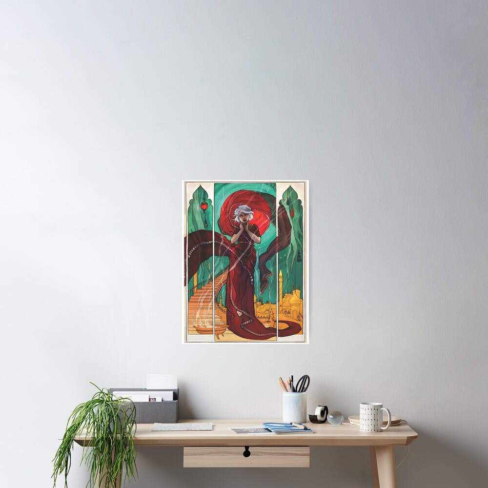 The Goddess Glamour by Antonia Doncheva Poster