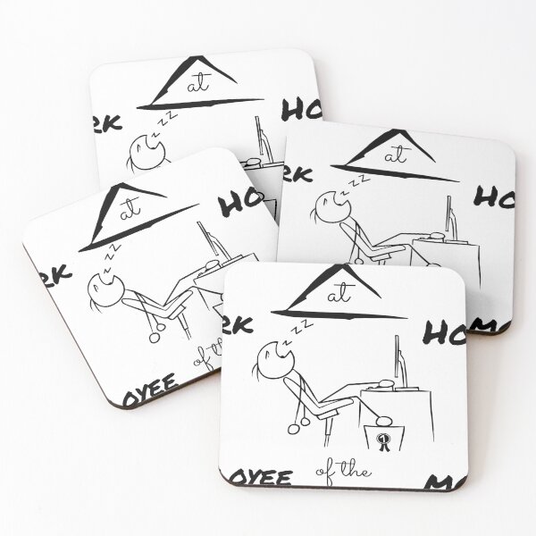 Item preview, Work From Home Employee Of The Month   designed and sold by Ojoe studio.
