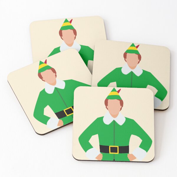 Item preview, Buddy the Elf Sticker | Holiday Elf Art designed and sold by SLAG-Creative.