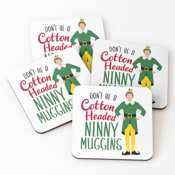 Item preview, Cotton Headed Ninny Muggins Buddy the Elf Sticker | Holiday Elf Art designed and sold by SLAG-Creative.