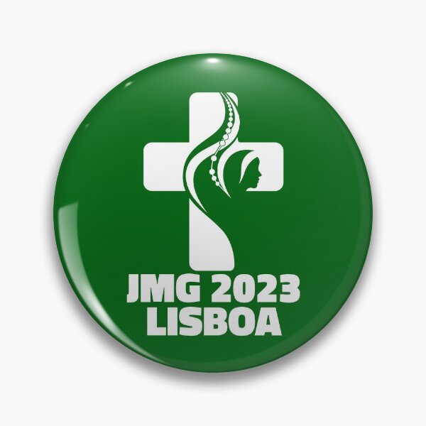 Item preview, JWJ Jornada Mundial de la Juventude Lisboa 2023 official logo green v2 designed and sold by superpixus.