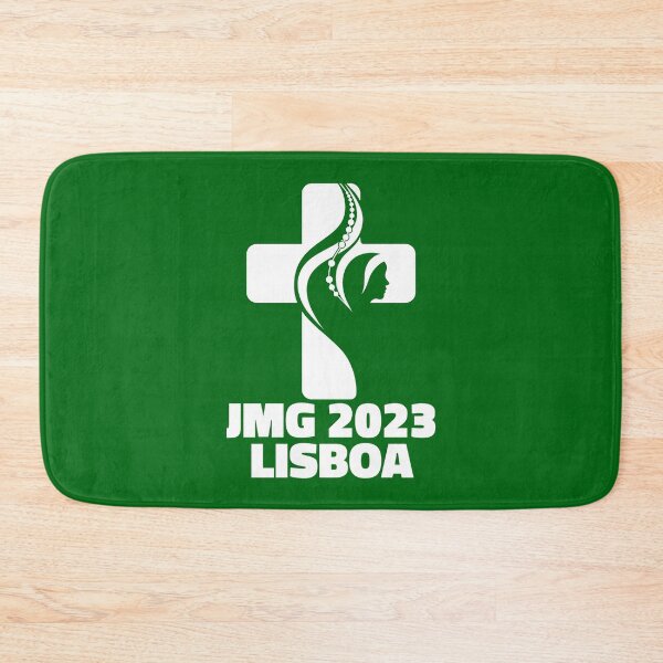 Item preview, JWJ Jornada Mundial de la Juventude Lisboa 2023 official logo green v2 designed and sold by superpixus.