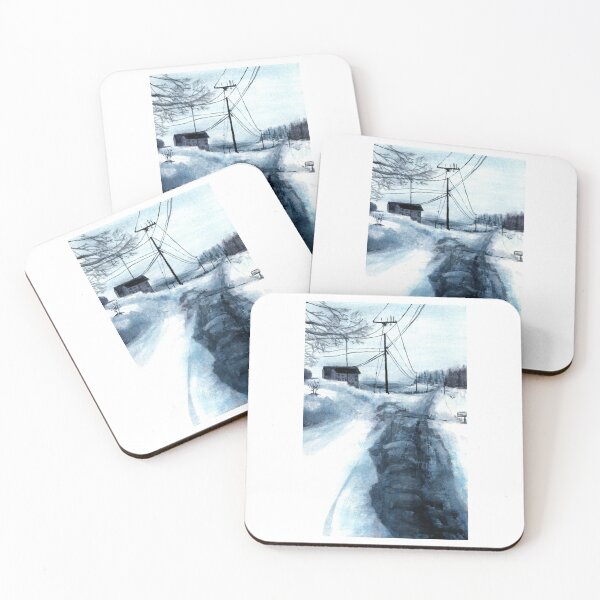 Item preview, Maine Blizzard on the Beach Road designed and sold by AnnaCecile.