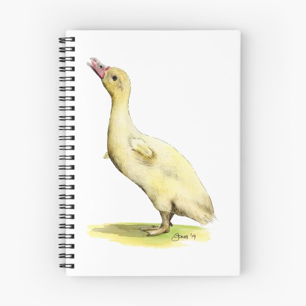 Item preview, Cute yellow fluffy duckling  designed and sold by GJ Art Studios.