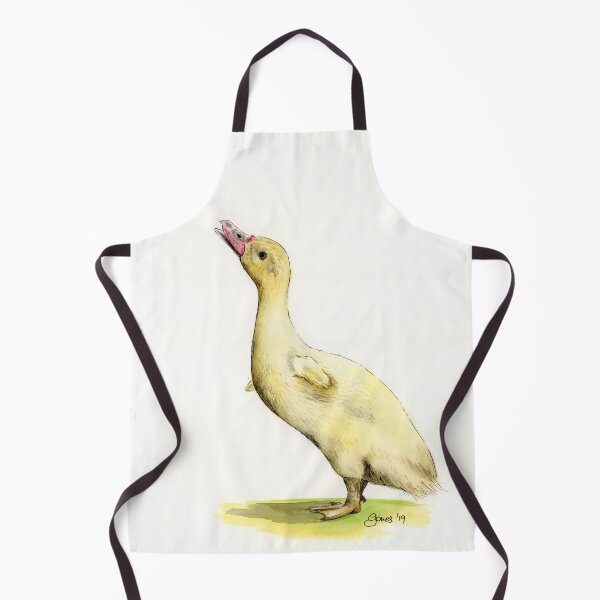 Item preview, Cute yellow fluffy duckling  designed and sold by GJ Art Studios.