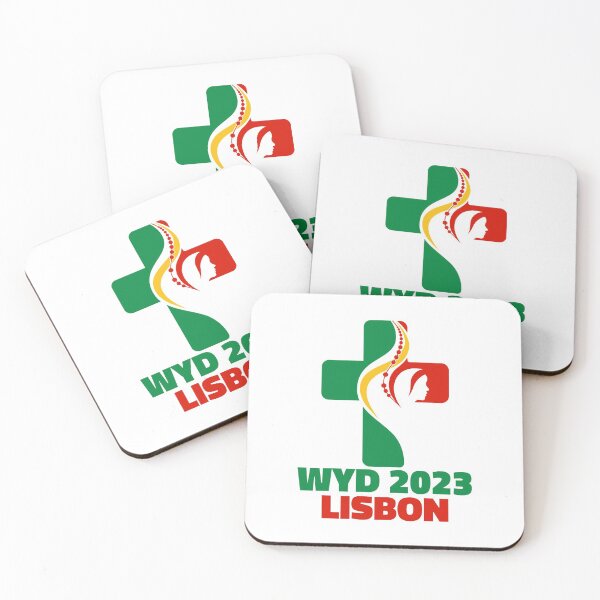 Item preview, WYD World Youth Day Lisbon 2023 official logo v2 designed and sold by superpixus.