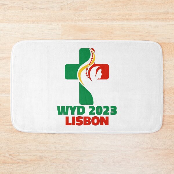 Item preview, WYD World Youth Day Lisbon 2023 official logo v2 designed and sold by superpixus.