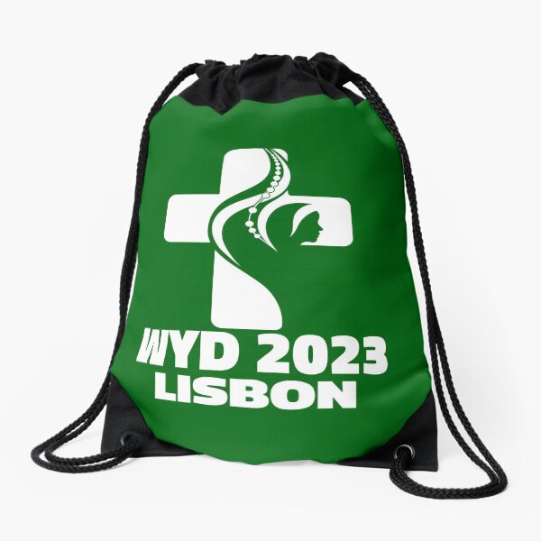 Item preview, WYD World Youth Day Lisbon 2023 official logo green v2 designed and sold by superpixus.