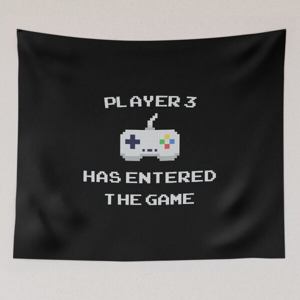Item preview, Player 3 Has Entered The Game - Video Gamer Pregnancy New Baby Gamer designed and sold by T-shirt For You.