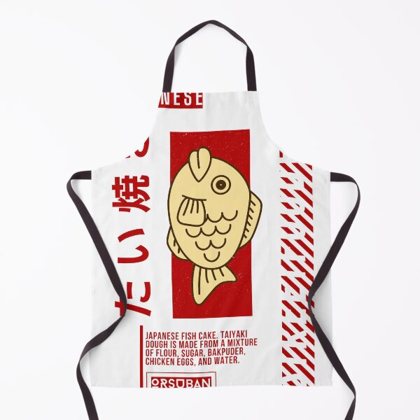 Item preview, Taiyaki foodstreet (red white) - Orsuban designed and sold by ORSUBAN.