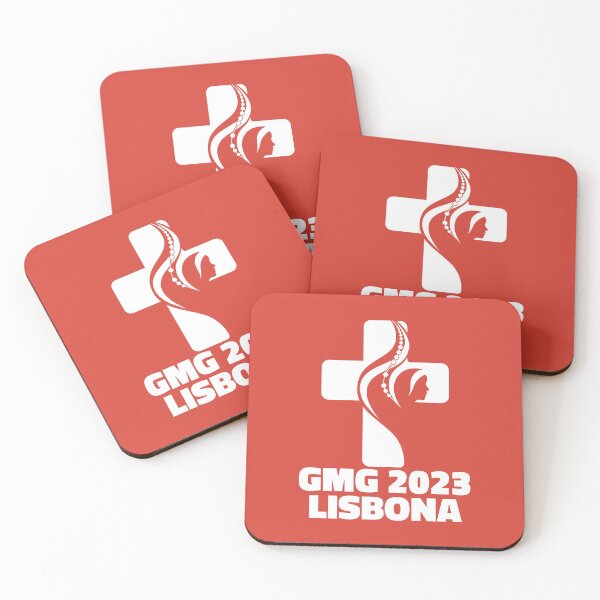 Item preview, GMG World Youth Day Lisbon 2023 official logo red v2 designed and sold by superpixus.
