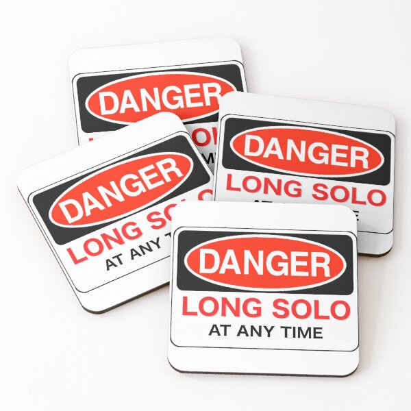 Item preview, DANGER! LONG SOLO! designed and sold by Corry Bros Jazz Stuff Shop.