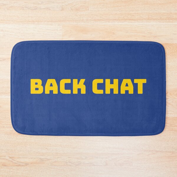 Item preview, "back chat" designed and sold by Feel-GoodPrints.