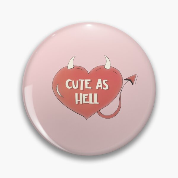Item preview, Cute as Hell Devil Heart  designed and sold by tophsnumber1fan.