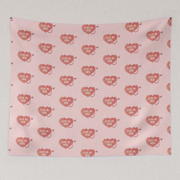 Item preview, Cute as Hell Devil Heart  designed and sold by tophsnumber1fan.