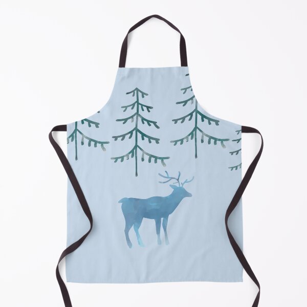 Item preview, Christmas Forest and a Deer, Snowcial christmas designed and sold by mimosadesigns.
