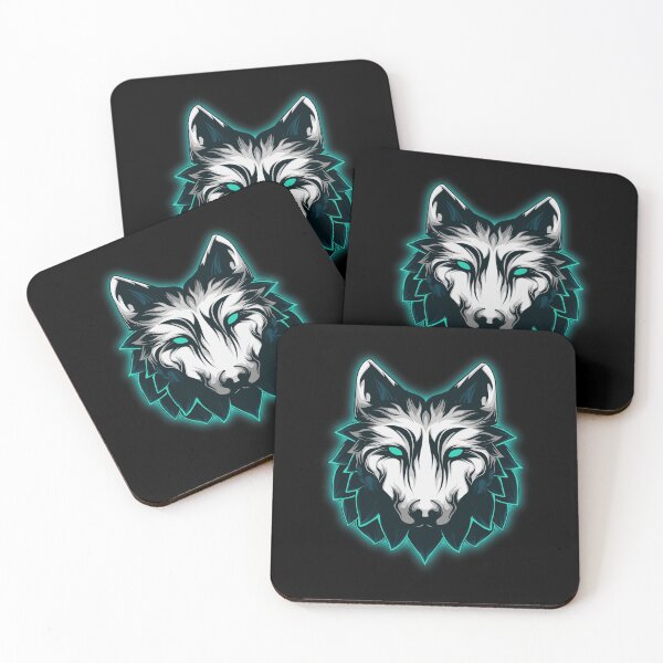 Item preview, Cool majestic mint Wolf designed and sold by kalud-zoldyck.