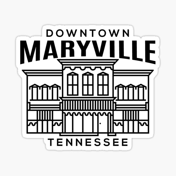 Item preview, Downtown Maryville TN designed and sold by HalpinDesign.