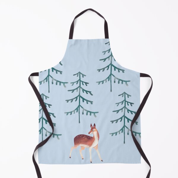 Item preview, Christmas Forest and a Cute Deer, Snowcial christmas designed and sold by mimosadesigns.