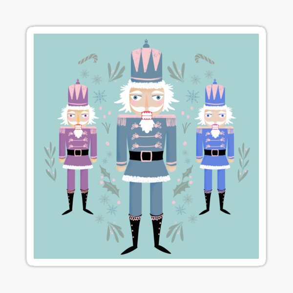 Nutcracker trio Sticker
