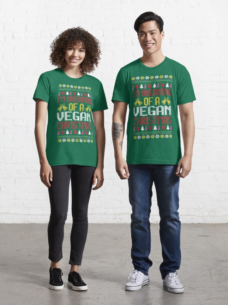 vegan christmas t shirt