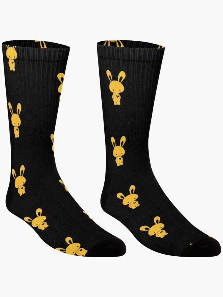 Thumbnail 3 of 5, Socks, Sad Rabbit designed and sold by widianeworld.